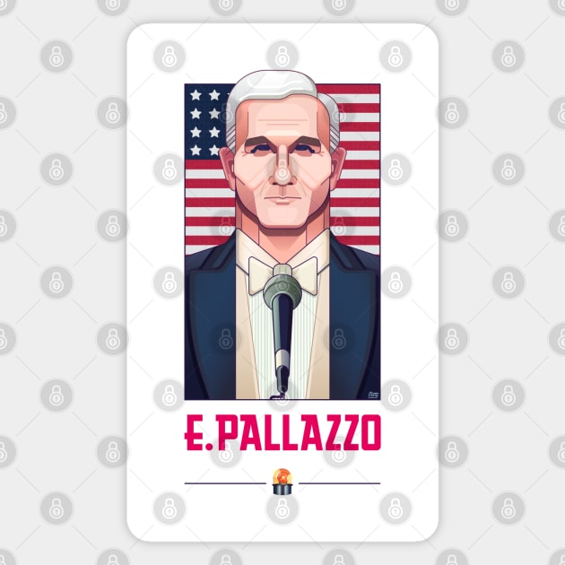 Enrico Pallazzo Magnet by Muito